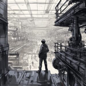 Leading for scale as imagined by MidJourney