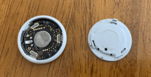 inside view of AirTag