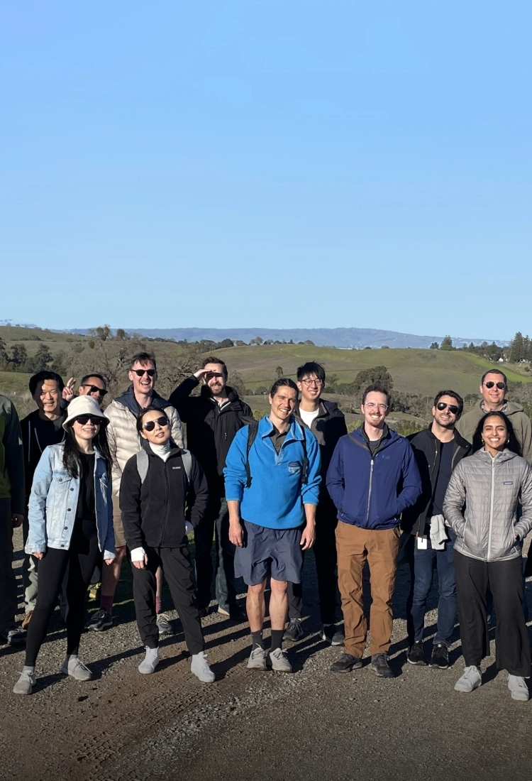 Engineering team hike