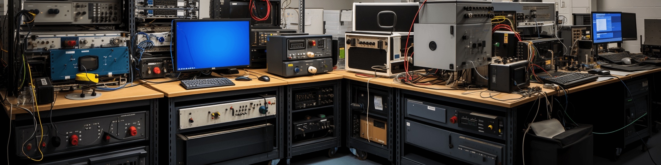 Reliability-testing equipment workstation