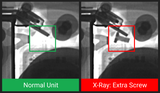 Extraneous screw error