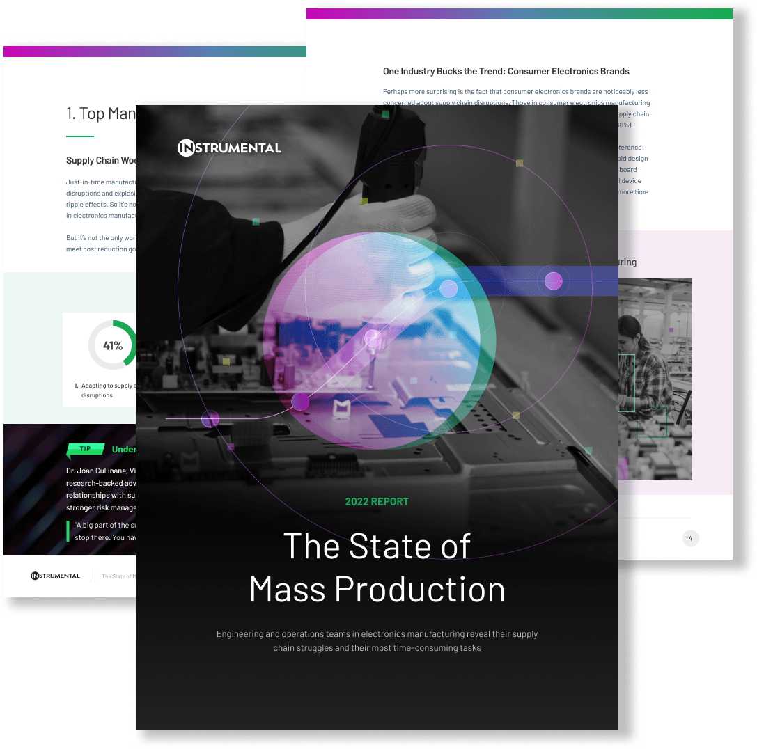 See what 300+ engineering and operations professionals in electronics manufacturing are saying about the state of mass production featured image
