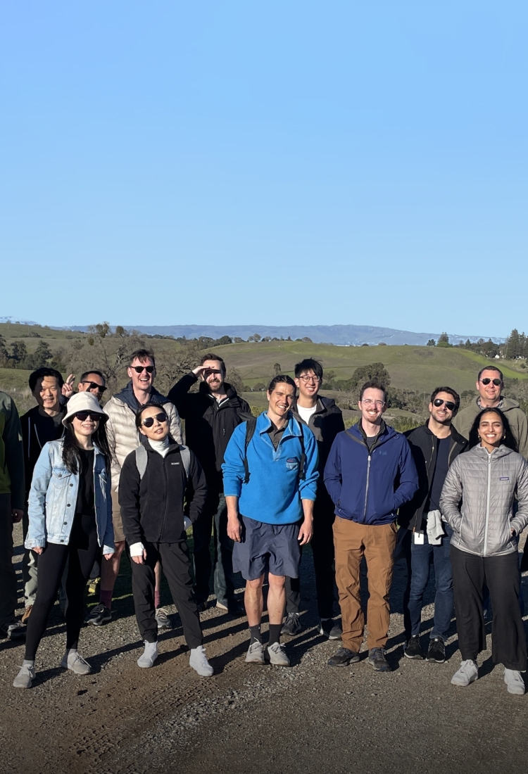 Engineering team hike