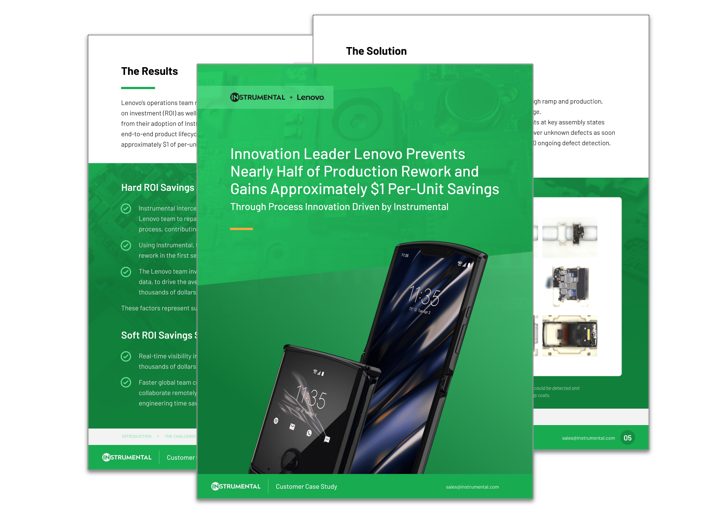 Lenovo Delivers Approx. $1/Unit Savings and Dramatically Reduces Rework featured image