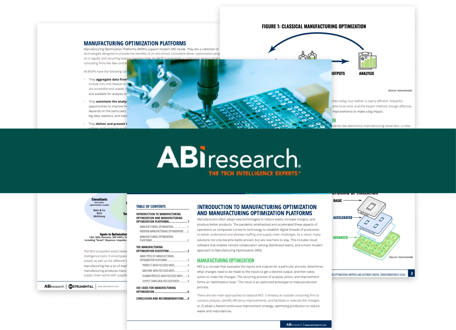Download ABI Research's complete guide to understanding manufacturing optimization platforms featured image