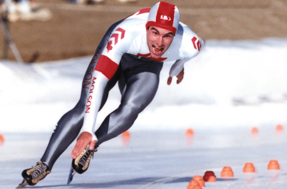 Marcel Tremblay on Olympic ice